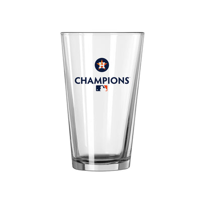 Houston Astros World Series Champs 16oz Pint Glass