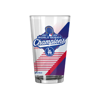 LA Dodgers 2025 World Series Champions 16oz Pint Glass