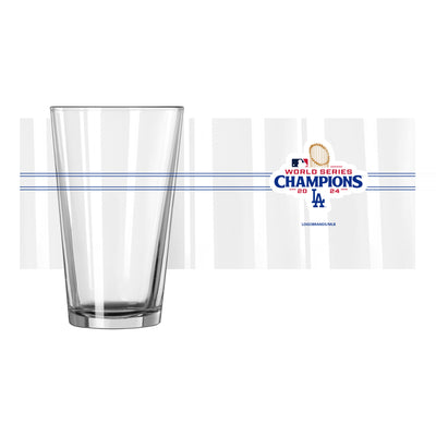 LA Dodgers 2024 World Series Champs 16oz Pint Glass
