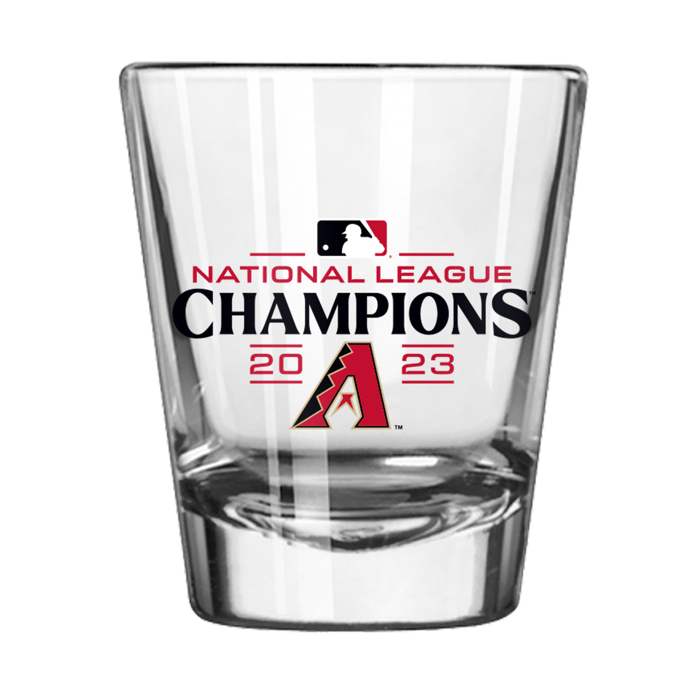 Arizona Diamondbacks 2oz 2023 NL Champions Shot Glass