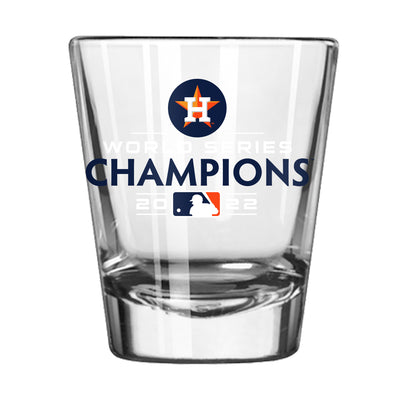 Houston Astros World Series Champs 2oz Shot Glass