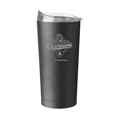 LA Dodgers 2025 World Series Champions 20oz Etch PC Tumbler
