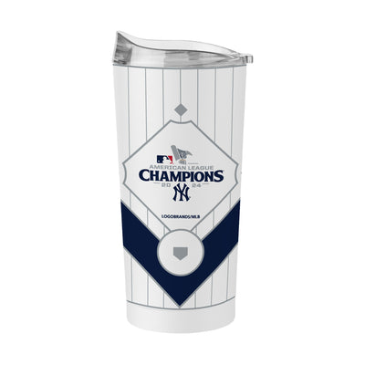 NY Yankees 2024 American League Champs 20oz PC Tumbler
