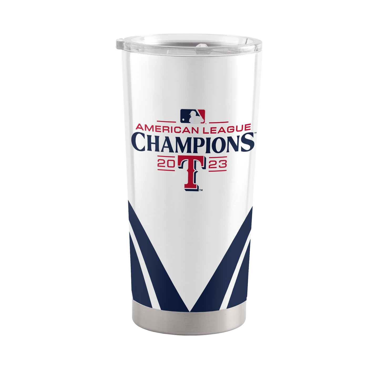 Texas Rangers 20oz 2023 AL Champions Stainless Tumbler