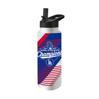 LA Dodgers 2025 World Series Champions 34oz Quencher Bottle