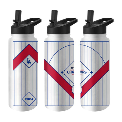 LA Dodgers 2024 National League Champs 34oz Quencher Bottle