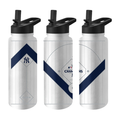 NY Yankees 2024 American League Champs 34oz Quencher Bottle