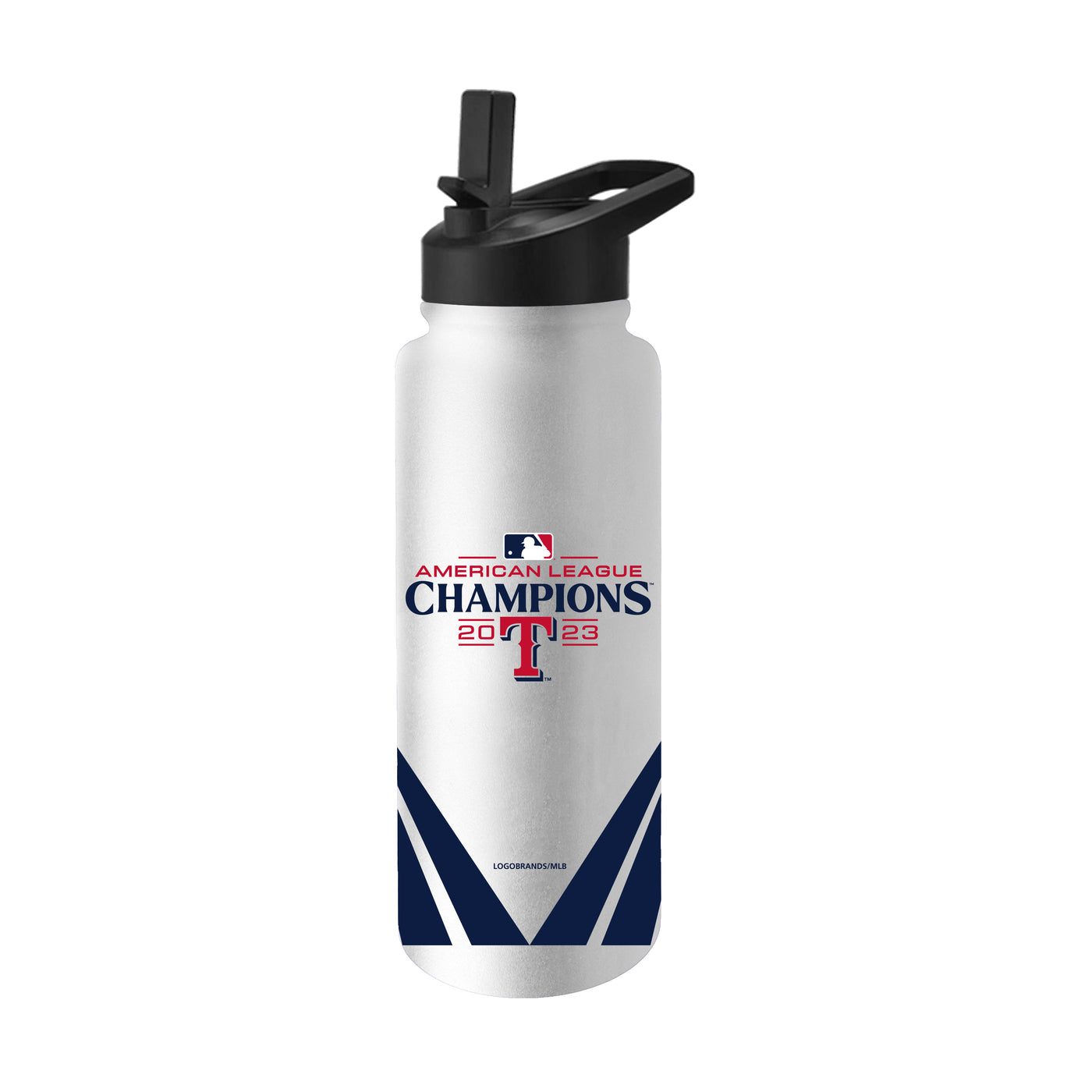 Texas Rangers 34oz 2023 AL Champions Quencher Bottle