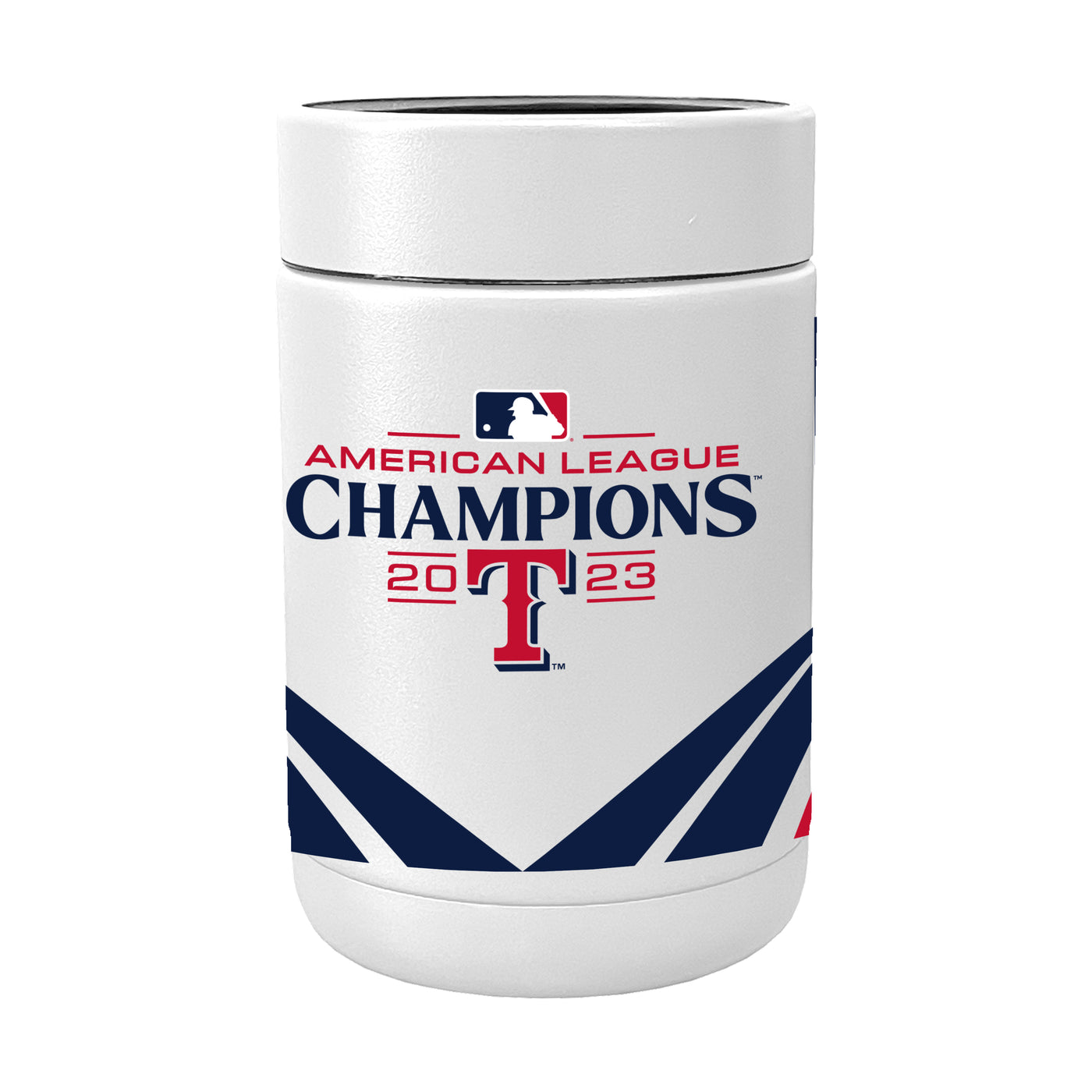 Texas Rangers 2023 AL Champions Powder Coat Coolie