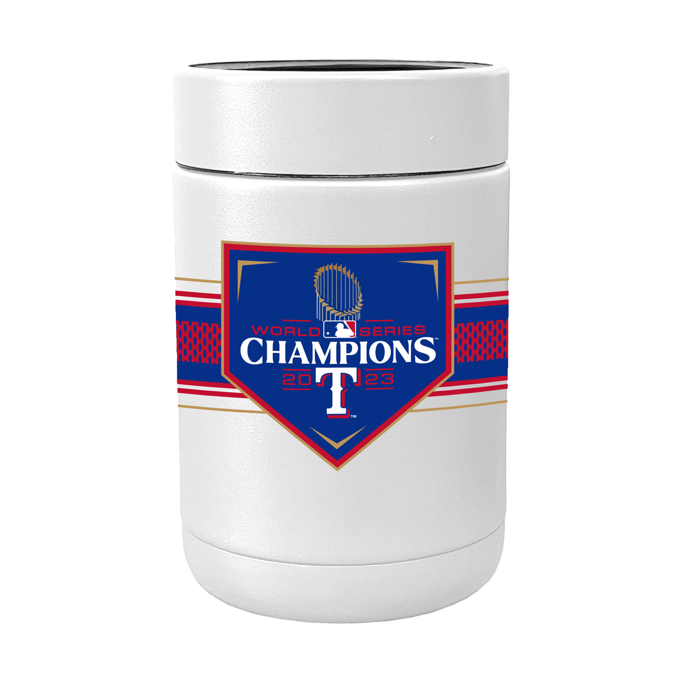 Texas Rangers 2023 World Series Champions Powder Coat Coolie