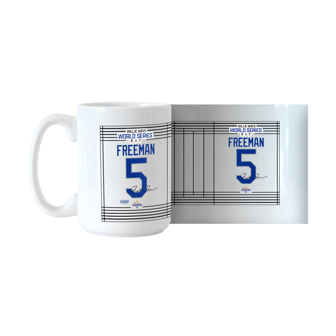 LA Dodgers 2024 World Series MVP 15oz Sublimated Mug