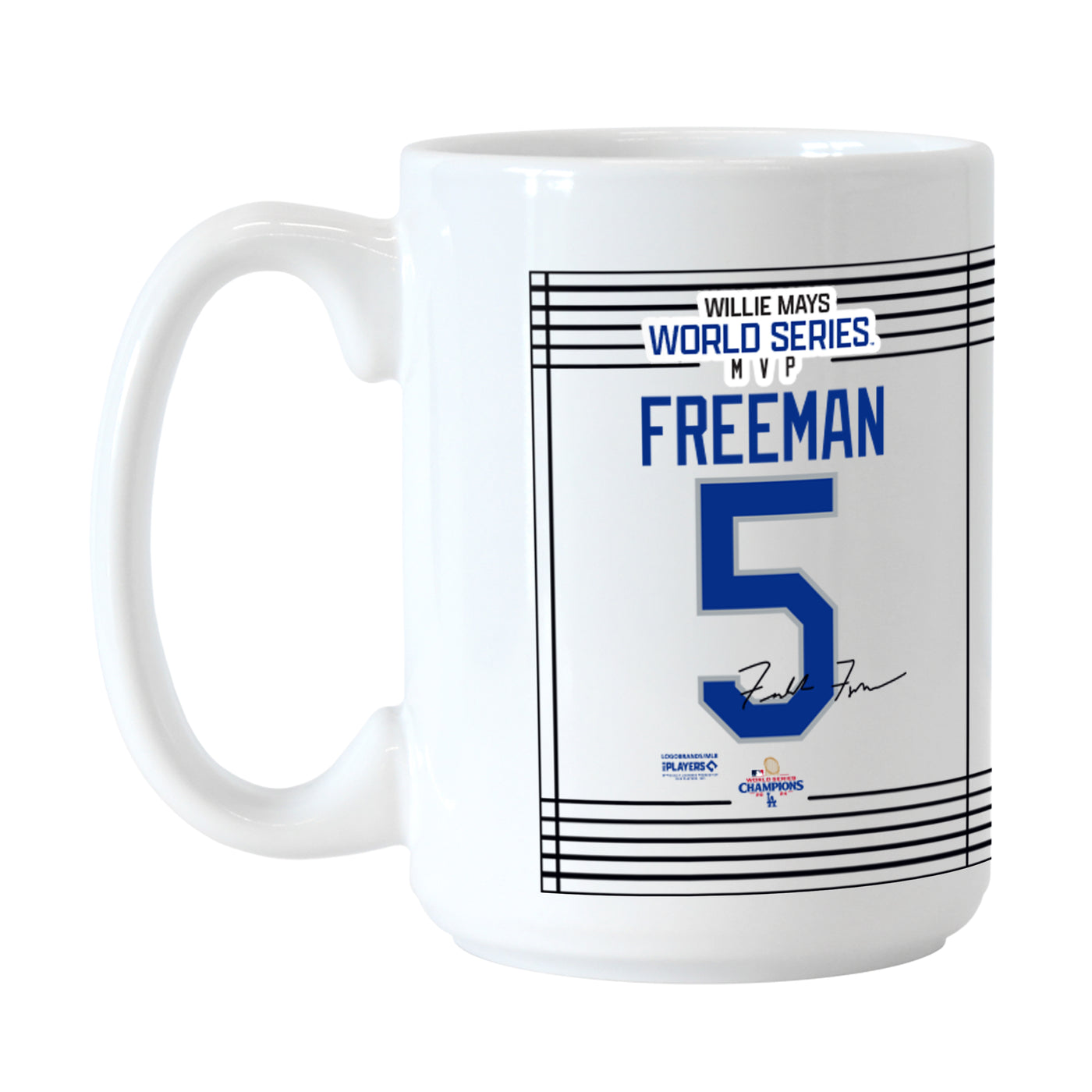 LA Dodgers 2024 World Series MVP 15oz Sublimated Mug