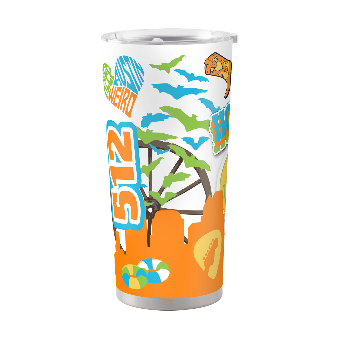 Austin 20oz Native Powder Coat Tumbler