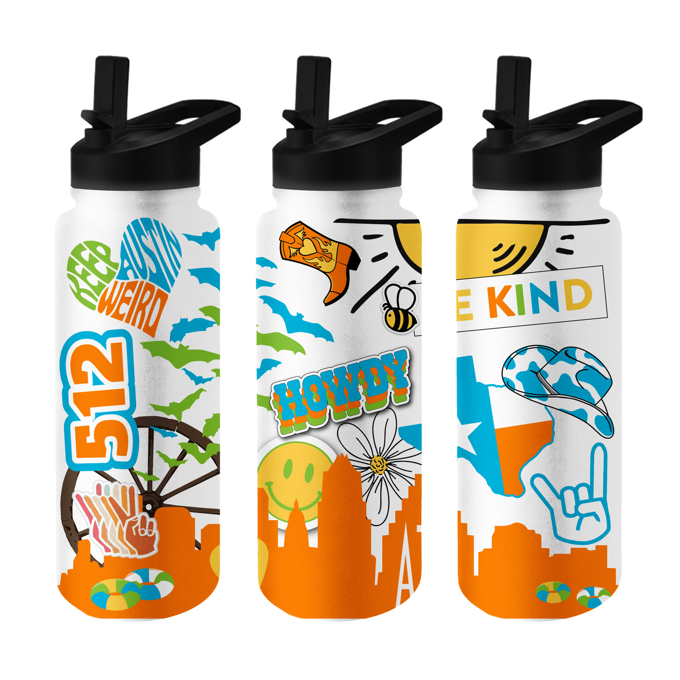 Austin 34oz Native Quencher Bottle