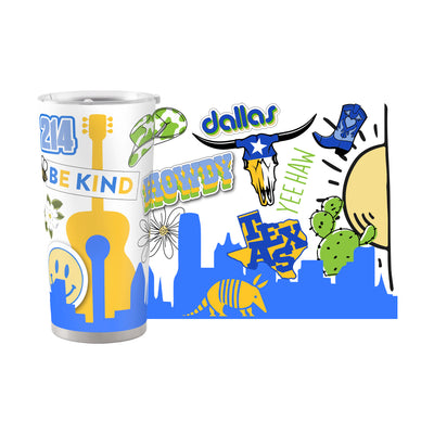 Dallas 20oz Native Powder Coat Tumbler