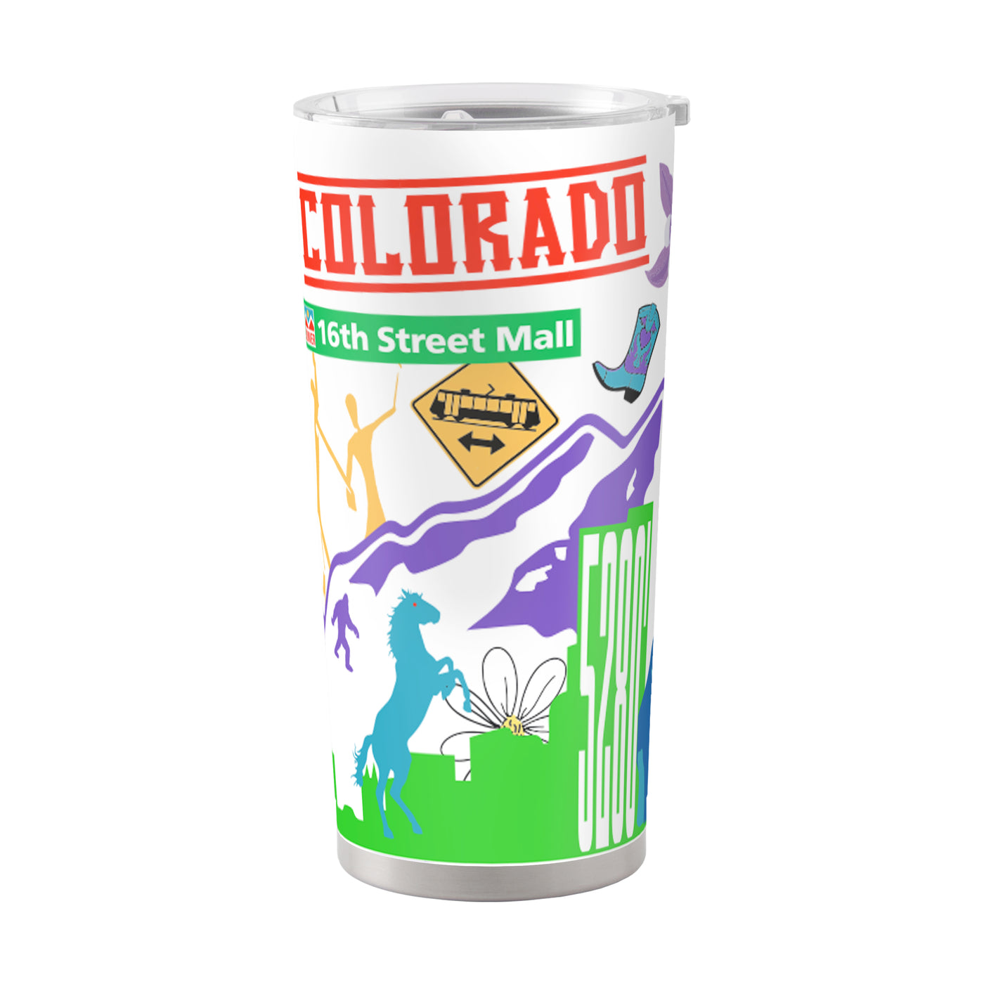 Denver 20oz Native Powder Coat Tumbler