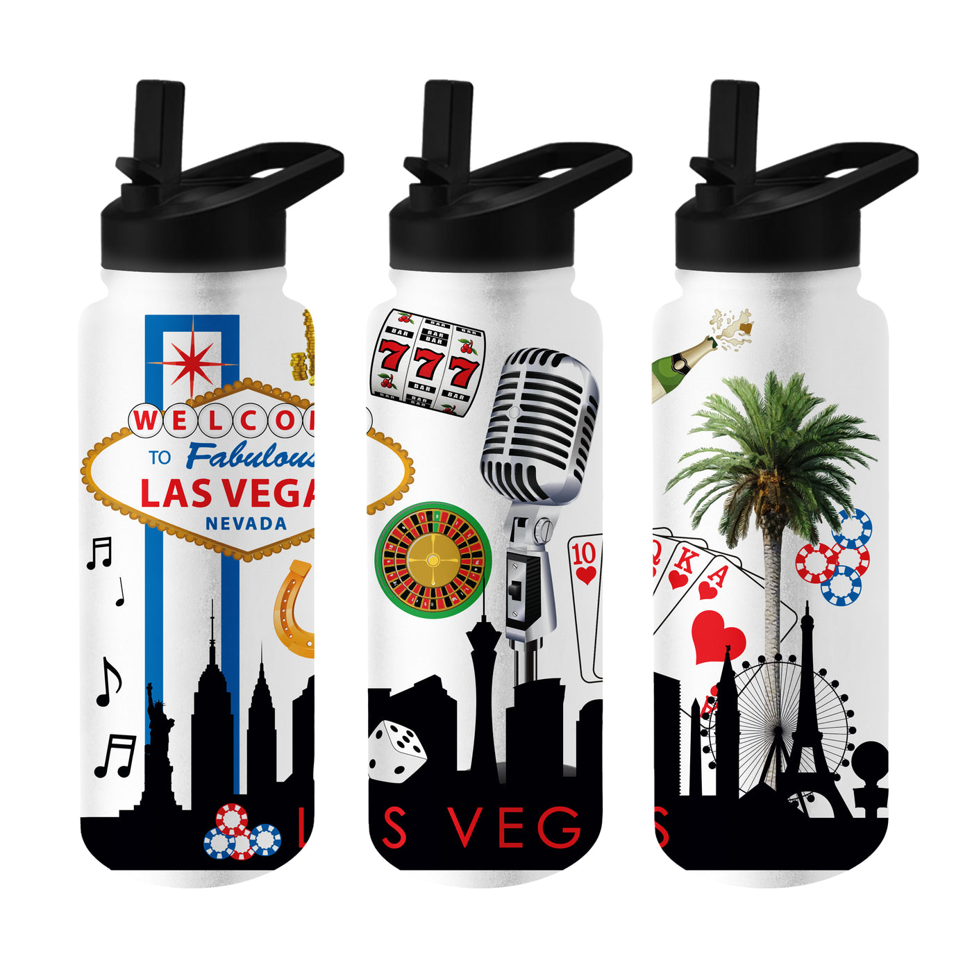 Las Vegas 34oz Native Quencher Bottle