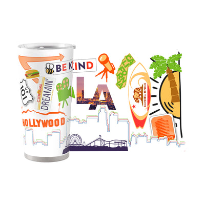 Los Angeles 20oz Native Powder Coat Tumbler