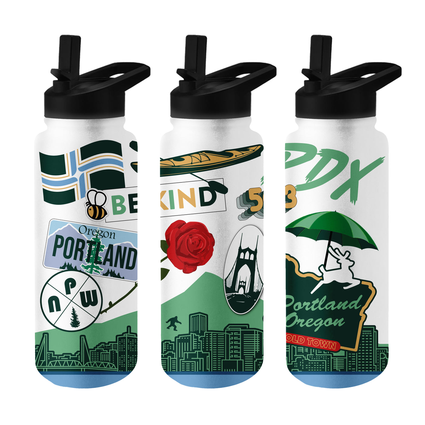 Portland 34oz Native Quencher Bottle