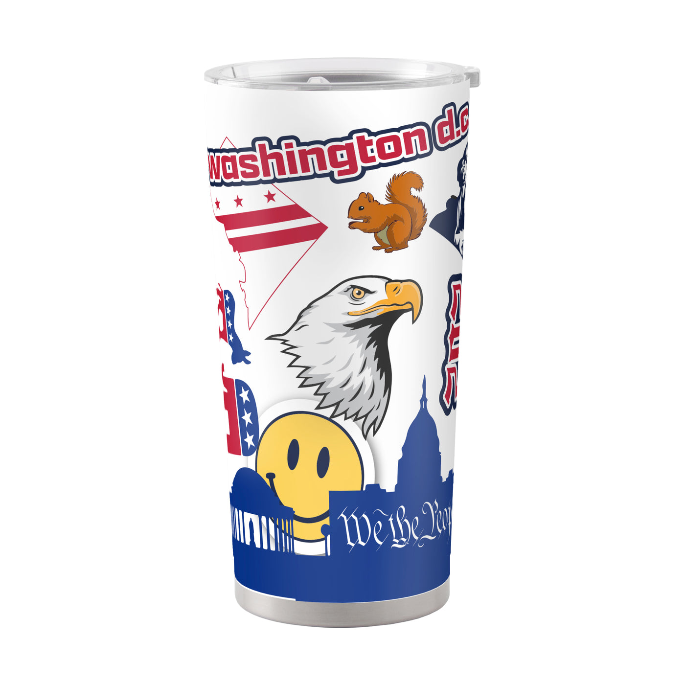 Washington DC 20oz Native Powder Coat Tumbler