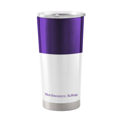 Northwestern Kellogg 20oz Colorblock Stainless Tumbler