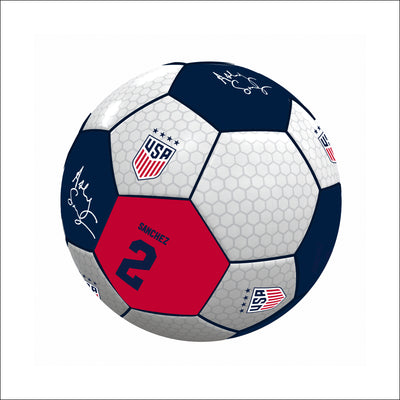 US Womens National Team Ashley Sanchez Soccer Ball