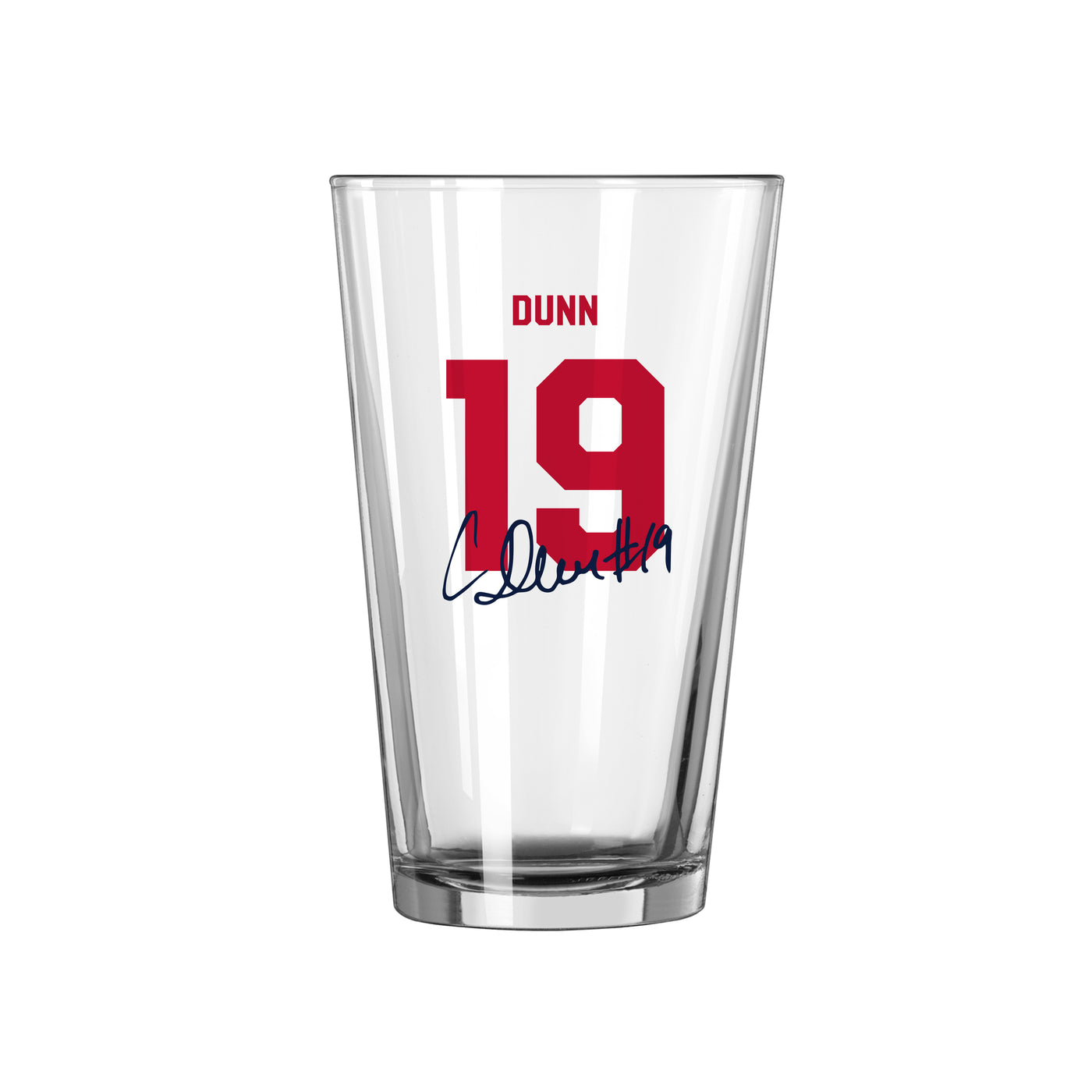 US Womens Soccer Crystal Dunn 16oz Pint Glass - Logo Brands