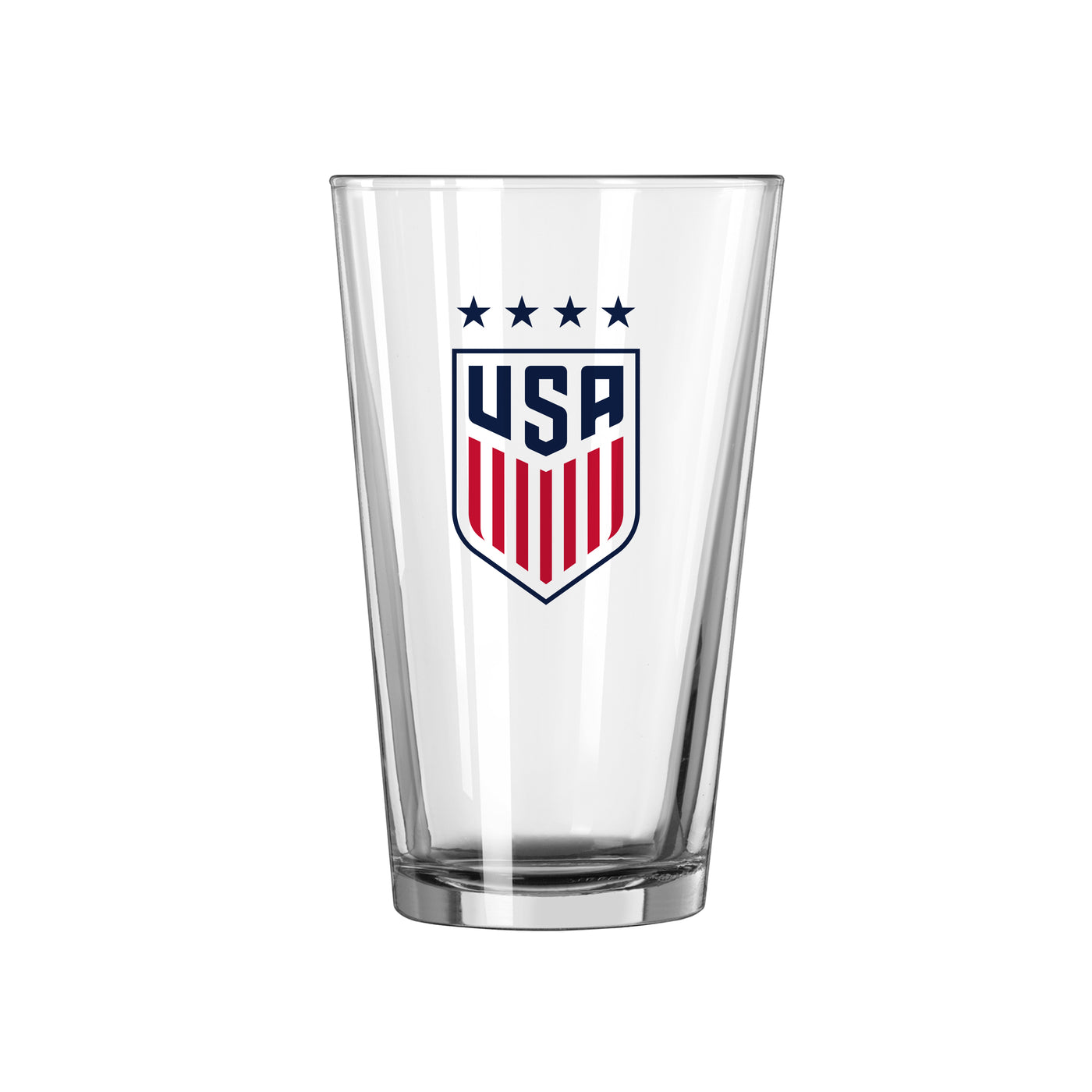 US Womens National Team Crest Logo 16oz Pint Glass