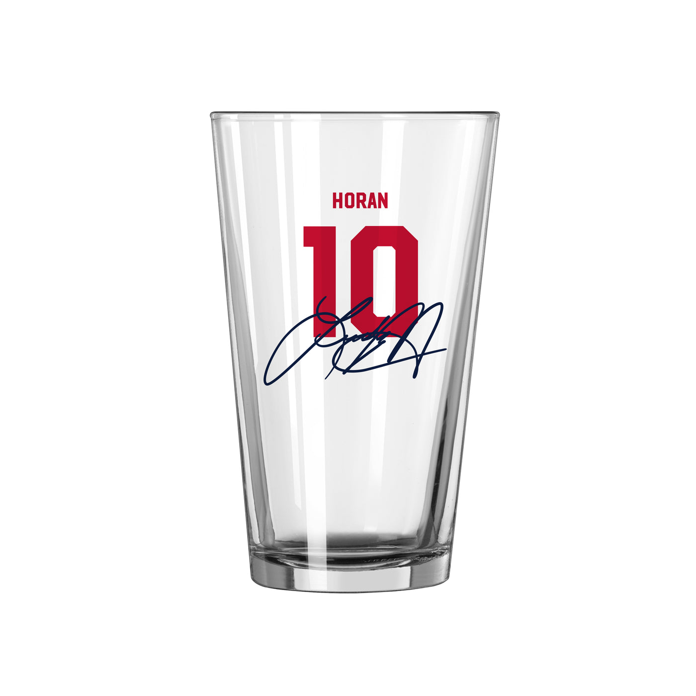 US Womens Soccer Lindsey Horan 16oz Pint Glass - Logo Brands