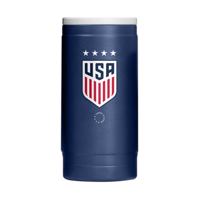 US Womens Soccer Alex Morgan 12oz Powder Coat Slim Can Coolie