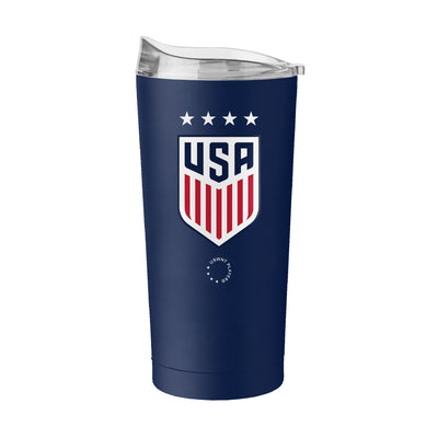 US Womens Soccer Lindsey Horan 20oz Powder Coat Tumbler