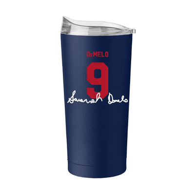 US Womens Soccer Savannah Demelo 20oz Powder Coat Tumbler - Logo Brands