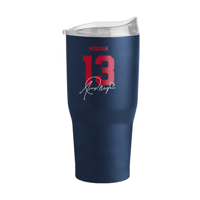 US Womens Soccer Alex Morgan 30oz Powder Coat Tumbler - Logo Brands