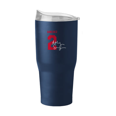 US Womens Soccer Ashley Sanchez 30oz Powder Coat Tumbler - Logo Brands