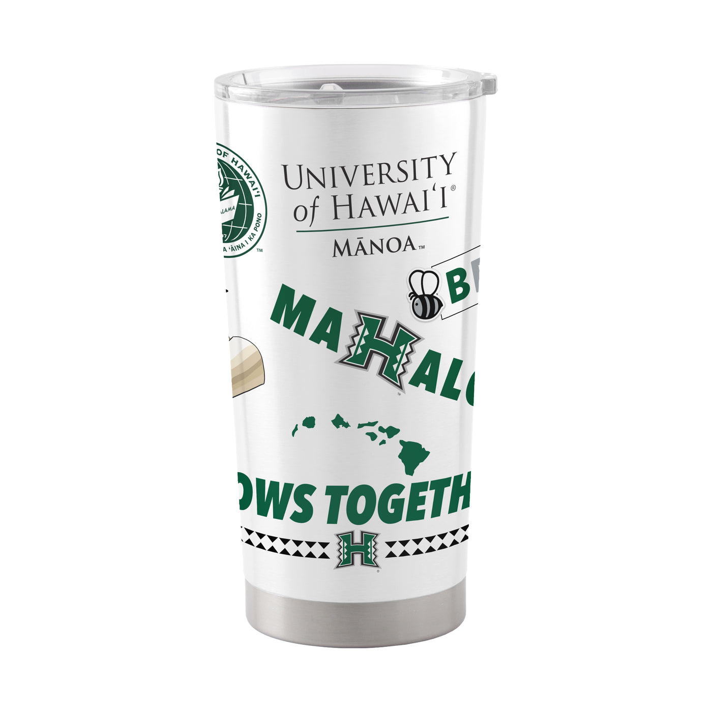 Hawaii - Manoa 20oz Native Stainless Tumbler - Logo Brands