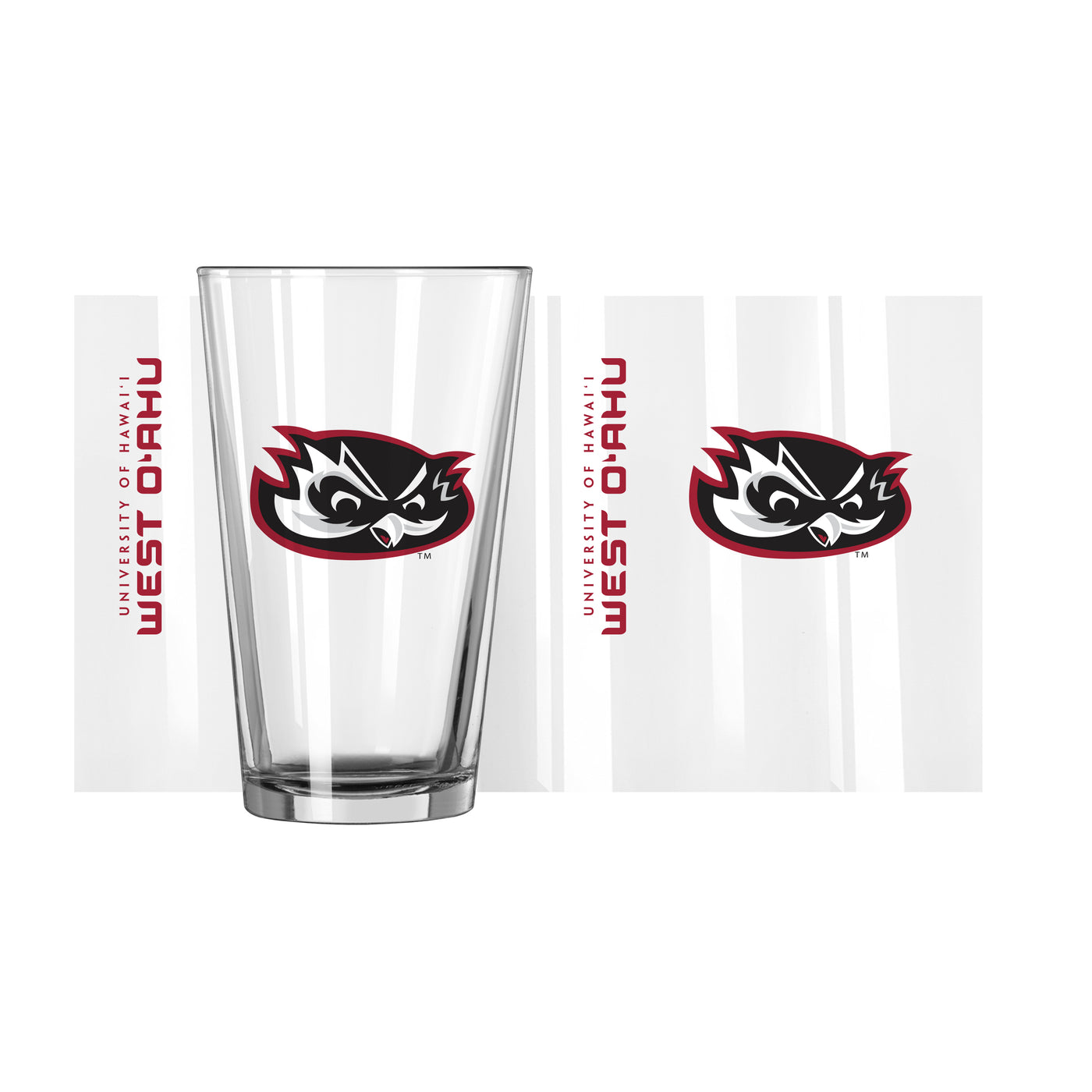 Hawaii - West O'ahu 16oz Gameday Pint Glass