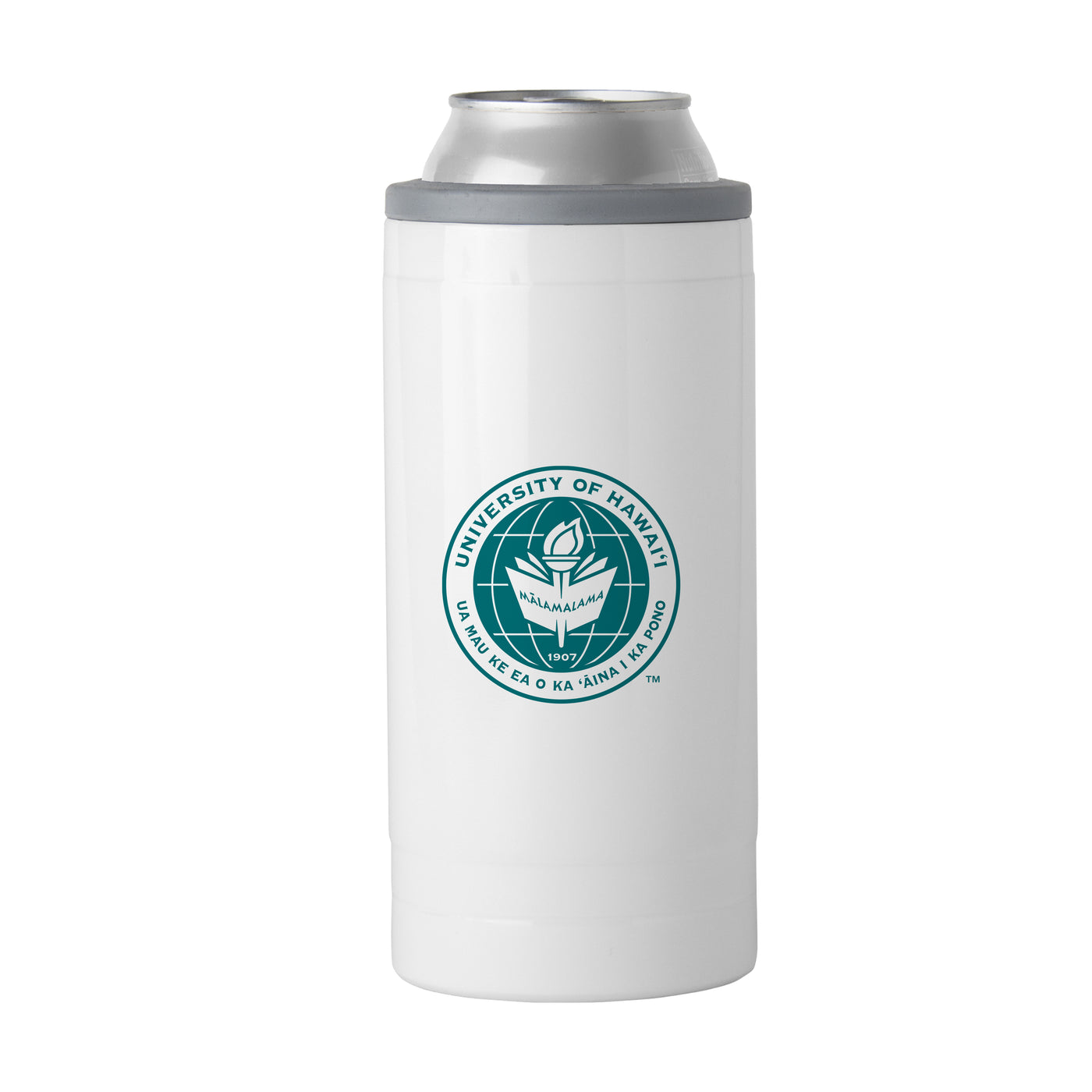 Hawaii - Honolulu 12oz Gameday Slim Can Coolie - Logo Brands