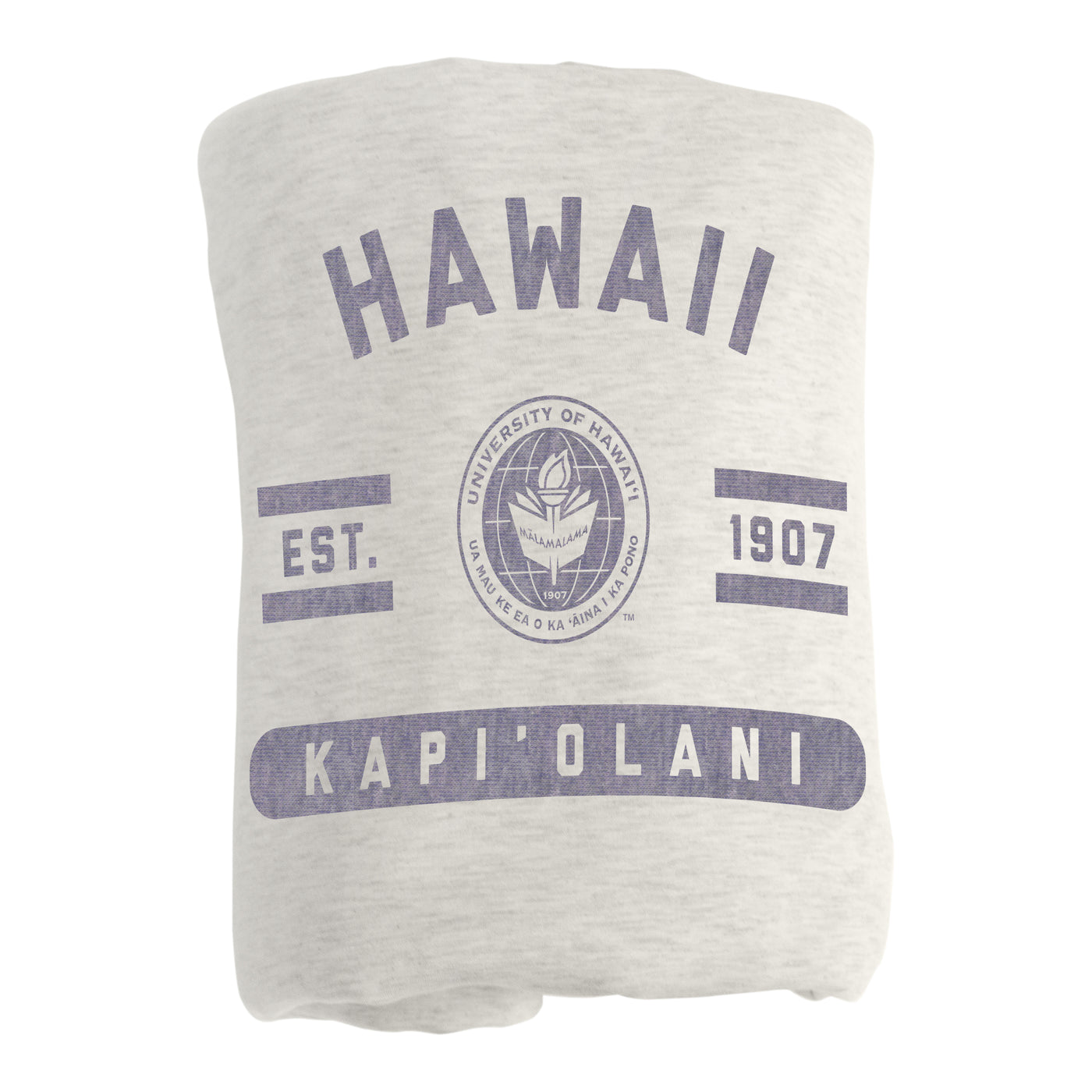Hawaii - Kapi'olani Sublimated Sweatshirt Blanket - Logo Brands