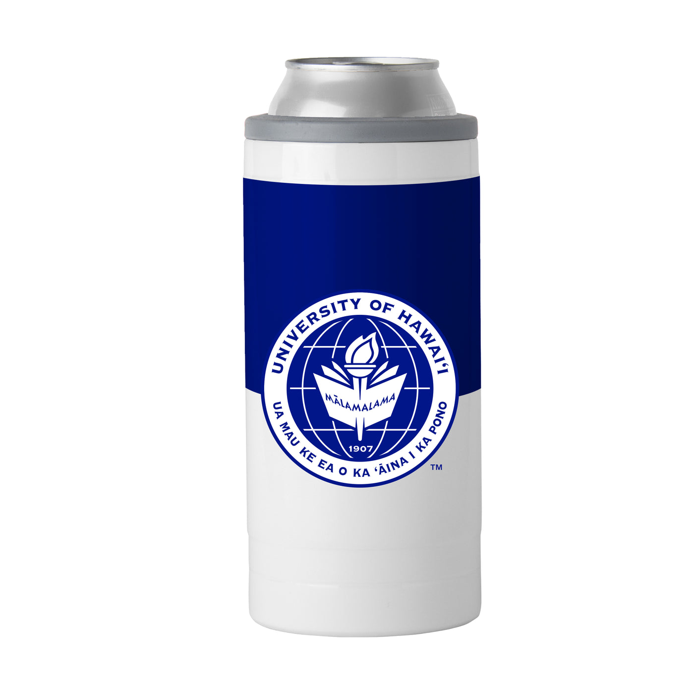 Hawaii - Kapi'olani 12oz Colorblock Slim Can Coolie