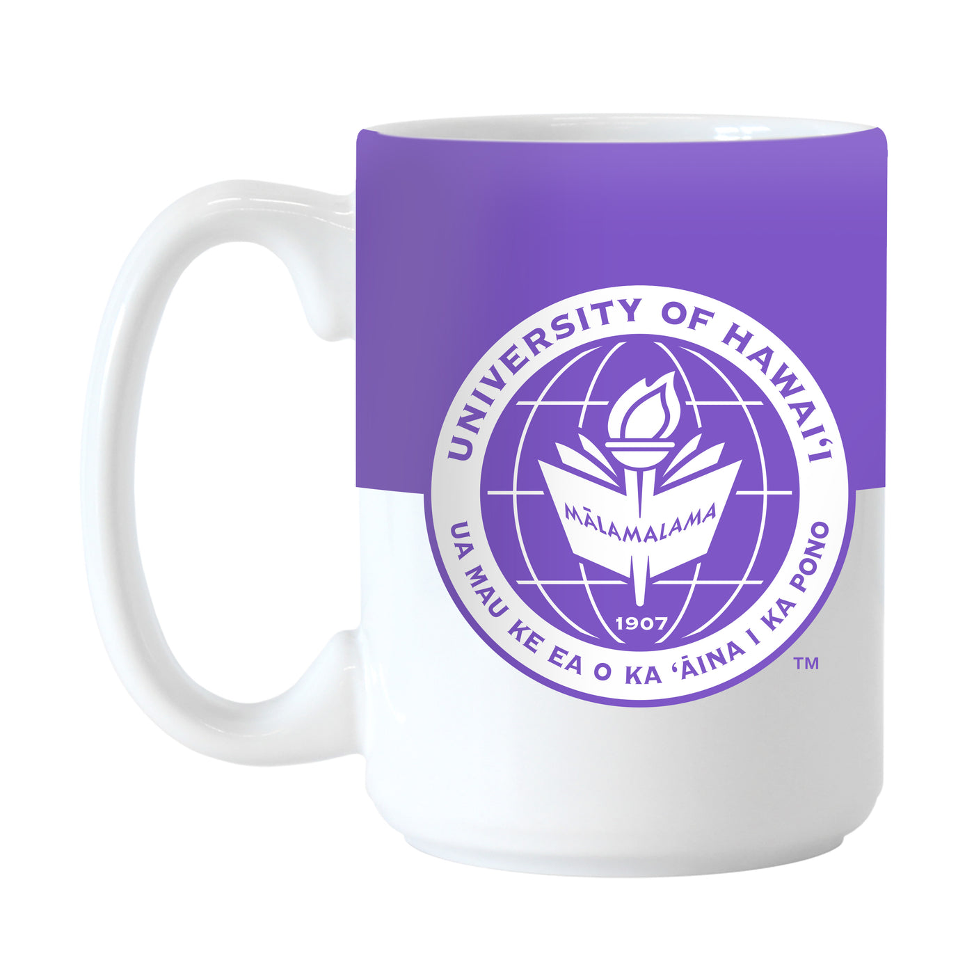 Hawaii - Kaua'i 15oz Colorblock Sublimated Mug