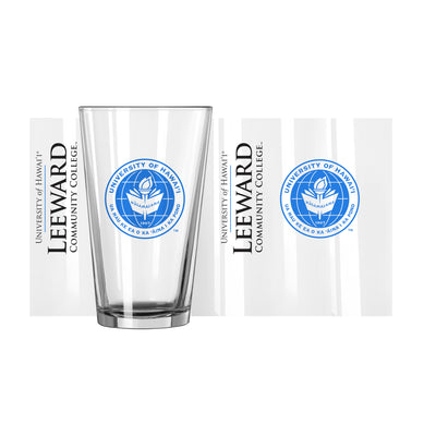 Hawaii - Leeward 16oz Gameday Pint Glass