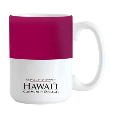 Hawaii Community Colleges 15oz Colorblock Sublimated Mug