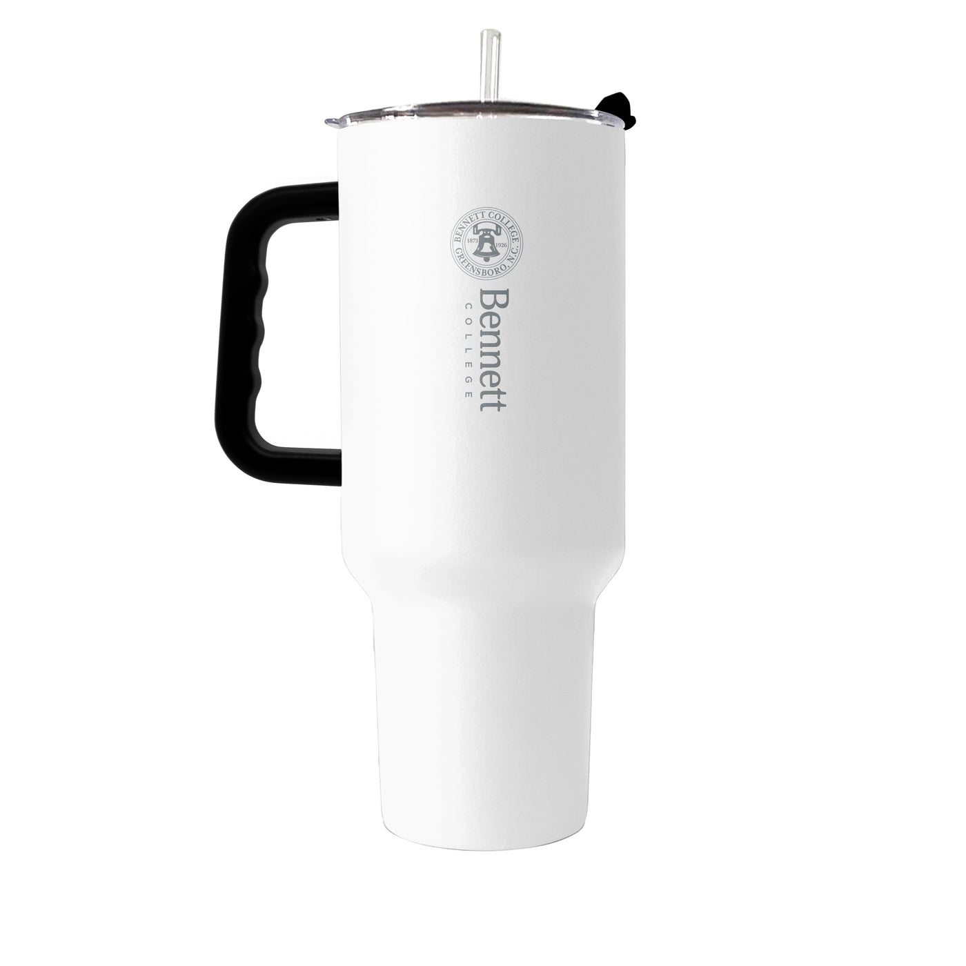 Bennett College White 40oz Flipside Powder Coat Tumbler