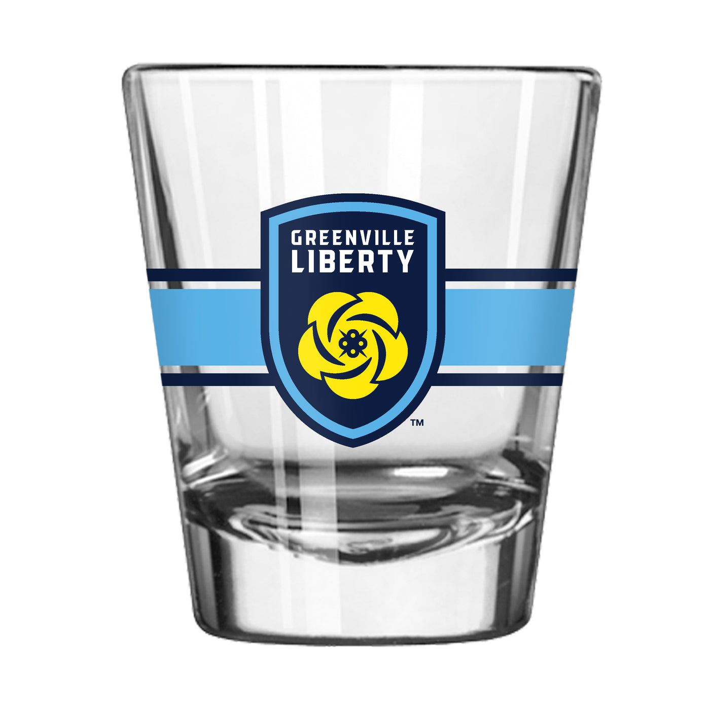 Greenville Liberty 2oz Stripe Shot Glass