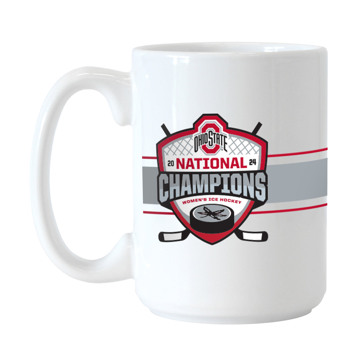 Ohio State 15oz 2024 Women's Hockey Champions Sublimated Mug