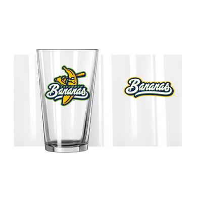 Savannah Bananas 16oz Flipside Pint Glass