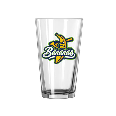 Savannah Bananas 16oz Flipside Pint Glass - Logo Brands