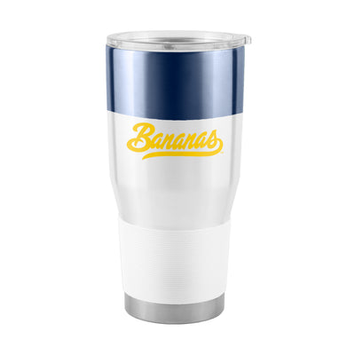 Savannah Bananas 30oz Colorblock Stainless Steel Tumbler