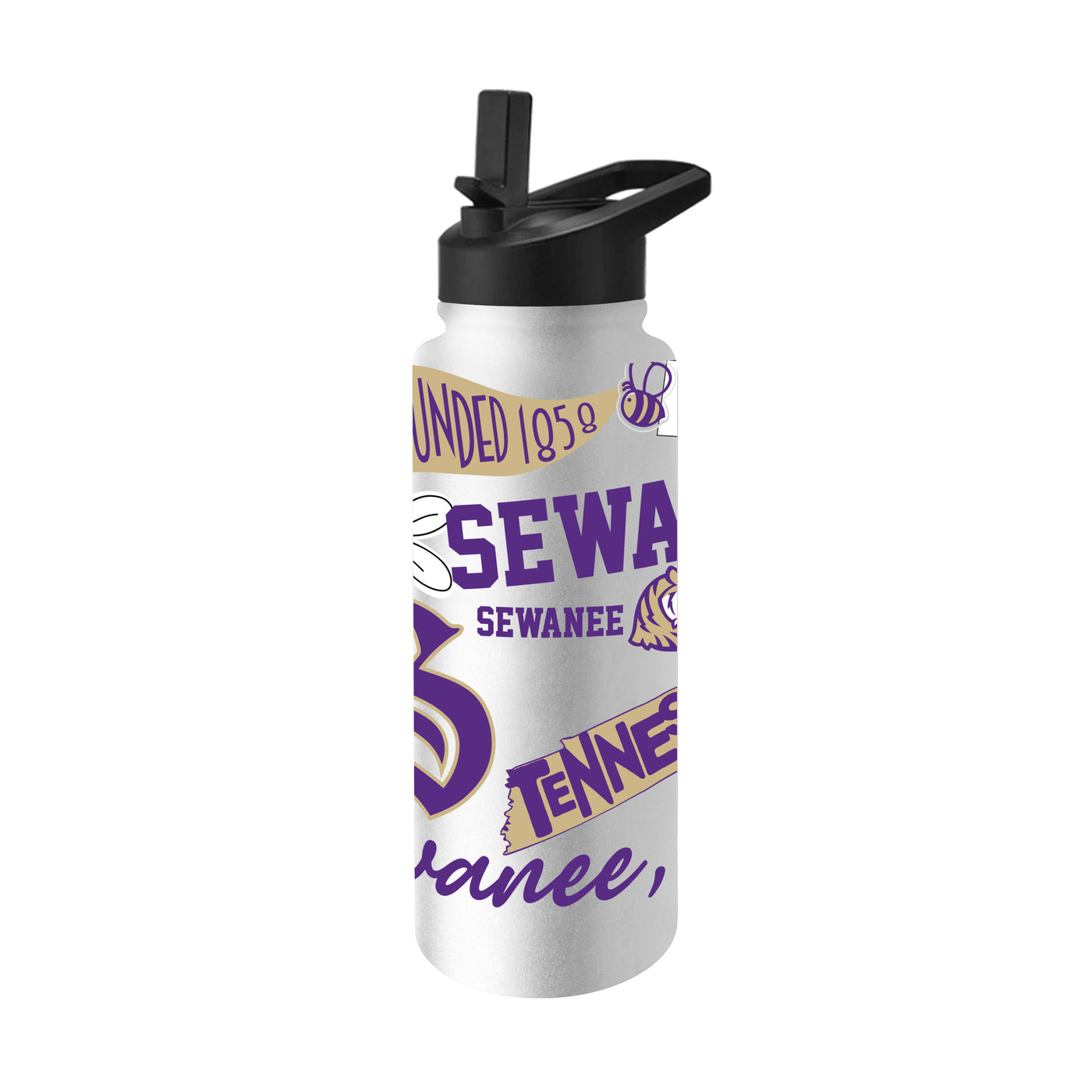 University of the South 34oz Native Quencher Bottle