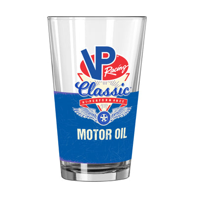 VP Racing 16oz Colorblock Pint Glass - Logo Brands